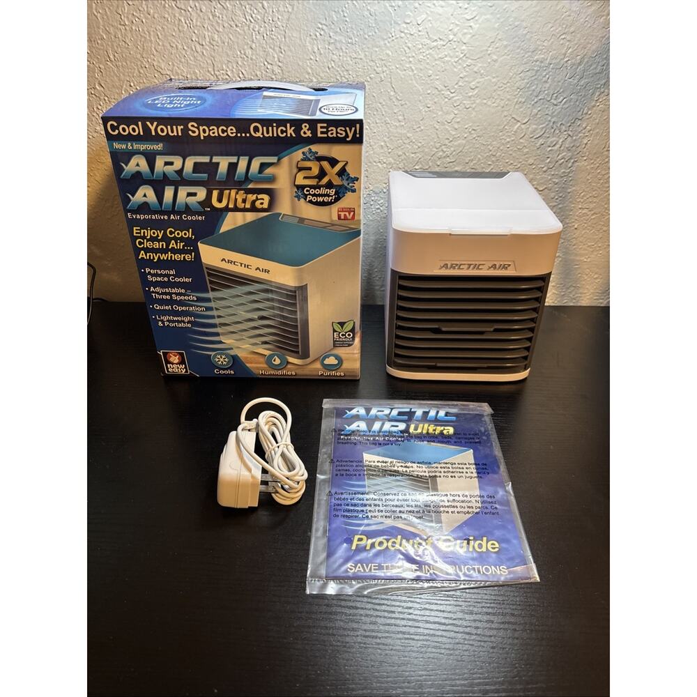 Ontel Arctic Air Ultra Portable Evaporative Cooler - White